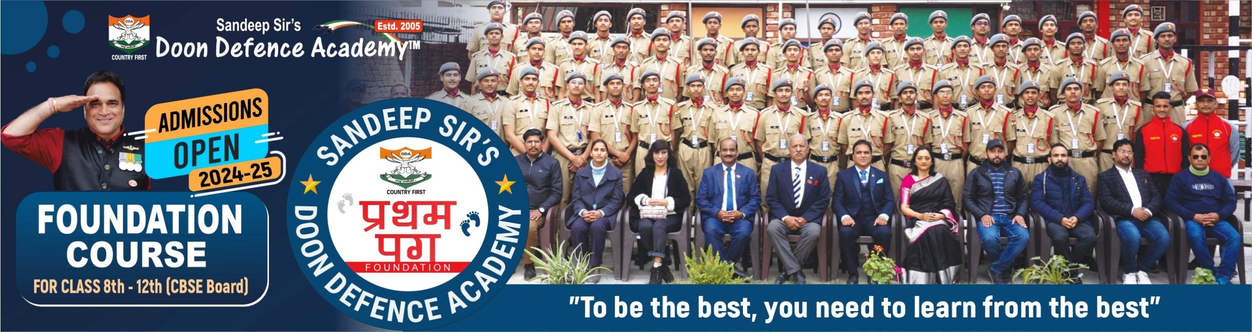 Best nda foundation course in Dehradun